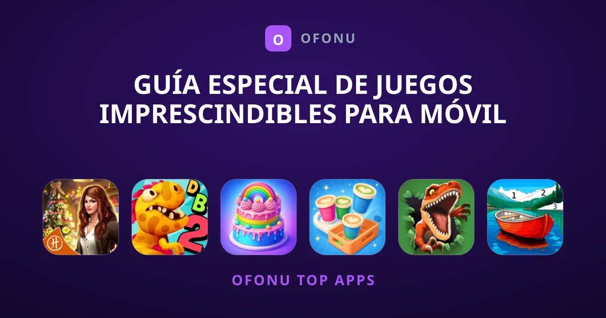 Guía Especial de Juegos Imprescindibles para Móvil